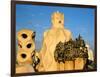 Antonio Gaudi's La Pedrera, Casa Mila, Barcelona, Spain-David Barnes-Framed Photographic Print