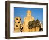 Antonio Gaudi's La Pedrera, Casa Mila, Barcelona, Spain-David Barnes-Framed Photographic Print