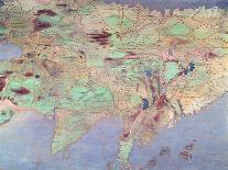 Map of Africa, in the Sala Del Mappamondo-Antonio Giovanni de Varese-Stretched Canvas