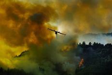 Wall of Fire-Antonio Grambone-Photographic Print