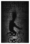 Shadow Bike-Antonio Grambone-Stretched Canvas