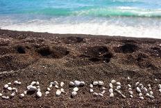 Text Santorini Made with Pumice Stones-Antonio Gravante-Photographic Print