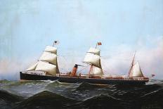 S.S. British Crown, 1881-Antonio Jacobsen-Giclee Print