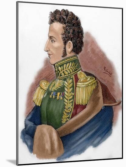 Antonio Jose De Sucre (1795-1830)-null-Mounted Giclee Print