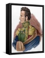 Antonio Jose De Sucre (1795-1830)-null-Framed Stretched Canvas