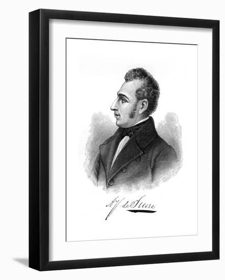 Antonio Jose De Sucre, 19th Century South American Independence Leader-null-Framed Giclee Print