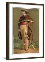 Antonio Lopez De Santa Anna, Mexican Politician and General-null-Framed Giclee Print