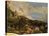 Antonio Loredan Liberating Scutari-Paolo Veronese-Stretched Canvas