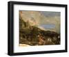 Antonio Loredan Liberating Scutari-Paolo Veronese-Framed Giclee Print