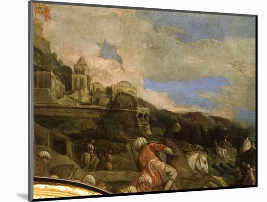 Antonio Loredan Liberating Scutari-Paolo Veronese-Mounted Giclee Print