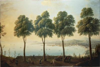 View of the Bay of Naples and the City from the Slopes of Vesuvius