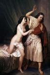 Joseph and Potiphars Wife, 1854-Antonio Maria Esquivel-Giclee Print