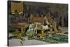 Antonio Muñoz Degrain / 'The Lovers of Teruel', 1884, Spanish School, Oil on canvas, 330 cm x 51...-ANTONIO MUÑOZ DEGRAIN-Stretched Canvas