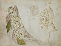 Chivalresque Subject, Detail from the Tournament-Battle of Louvezerp-Antonio Pisanello-Giclee Print