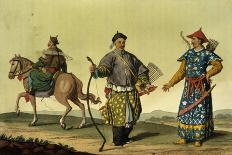 Mongolian Eight Flags Soldiers from Ching's Military Forces, engraved by A. Rancati-Antonio Rancati-Mounted Giclee Print