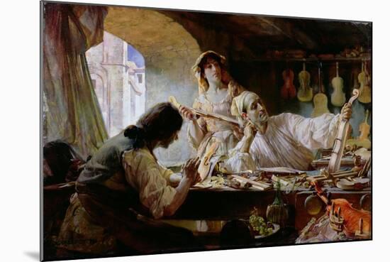 Antonio Stradivari, 1893-Edgar Bundy-Mounted Giclee Print