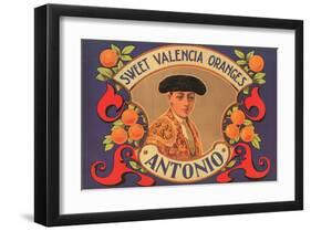 Antonio Sweet Valencia Oranges-null-Framed Art Print