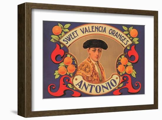 Antonio Sweet Valencia Oranges-null-Framed Art Print