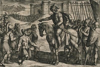 Die vanit Oudt legher door hongher ende noodt gheuen hen op, ende bidden lyfs ghenade..., 1612
