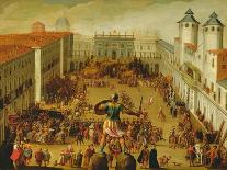 Tournament in Piazza Castello in Honour of the Wedding of Victor Amadeus I and Christine of France-Antonio Tempesta-Giclee Print