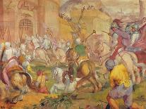 The Battle of Actium, 2nd September 31 BC, 1600-Antonio Vassilacchi-Giclee Print