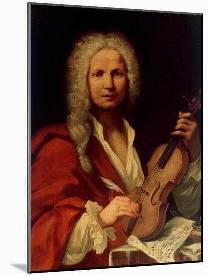 Antonio Vivaldi, 1678-1741, Italian, Venetian composer-null-Mounted Giclee Print