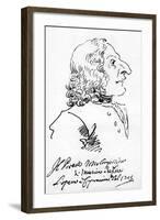 Antonio Vivaldi, 1723-Pier Leone Ghezzi-Framed Giclee Print