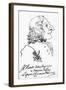 Antonio Vivaldi, 1723-Pier Leone Ghezzi-Framed Giclee Print