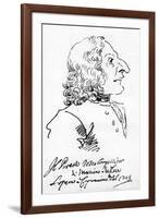 Antonio Vivaldi, 1723-Pier Leone Ghezzi-Framed Giclee Print