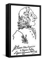 Antonio Vivaldi (c1675-1741)-Pier Leone Ghezzi-Framed Stretched Canvas