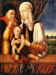 The Virgin and Child Enthroned and Two Angels, C. 1450-Antonio Vivarini-Giclee Print