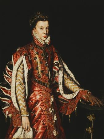 Portrait of Elizabeth of Valois, Queen of Spain