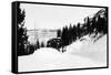 Antonito, Colorado - Cumbres Pass Hwy Spring Opening-Lantern Press-Framed Stretched Canvas