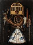 Hunting gear, Still Life, 1661-Antonius Leemans-Framed Giclee Print