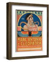 Antony and Cleopatra (1913)-Roberto Franzoni-Framed Art Print