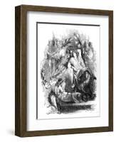 Antony and Cleopatra by William Shakespeare-John Gilbert-Framed Giclee Print