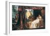 Antony and Cleopatra-Sir Lawrence Alma-Tadema-Framed Art Print