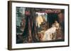 Antony and Cleopatra-Sir Lawrence Alma-Tadema-Framed Art Print