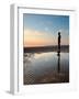 Antony Gormley Sculpture, Another Place, Crosby Beach, Merseyside, England, United Kingdom, Europe-Chris Hepburn-Framed Photographic Print