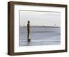 Antony Gormley Sculpture, Another Place, Crosby Beach, Merseyside, England, United Kingdom, Europe-Chris Hepburn-Framed Photographic Print