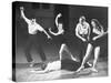 Antony Tudor Rehearsing Hugh Laing as Romeo in the Death of Mercutio from "Romeo and Juliet"-Alfred Eisenstaedt-Stretched Canvas