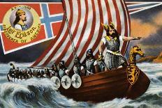 Leif Erikson-Discoverer Of America-Antoon Kuper-Art Print