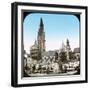 Antwerp (Belgium), Groenplaats and the Cathedral-Leon, Levy et Fils-Framed Photographic Print