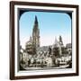 Antwerp (Belgium), Groenplaats and the Cathedral-Leon, Levy et Fils-Framed Photographic Print
