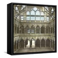 Antwerp (Belgium), Inside of the Stock Exchange-Leon, Levy et Fils-Framed Stretched Canvas