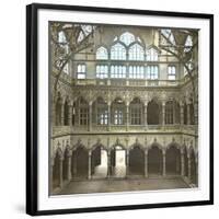 Antwerp (Belgium), Inside of the Stock Exchange-Leon, Levy et Fils-Framed Photographic Print