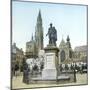 Antwerp (Belgium), Statue of the Flemish Painter Pierre Paul Rubens's (1577-1640)-Leon, Levy et Fils-Mounted Photographic Print