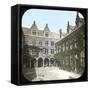 Antwerp (Belgium), the Plantin Museum's Courtyard-Leon, Levy et Fils-Framed Stretched Canvas