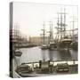 Antwerp (Belgium), View of the Harbour-Leon, Levy et Fils-Stretched Canvas