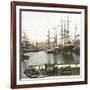 Antwerp (Belgium), View of the Harbour-Leon, Levy et Fils-Framed Photographic Print